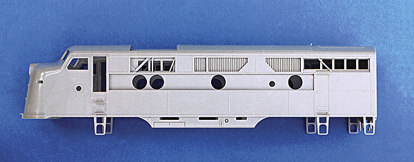 EMD F-Unit Body Shell Only -- A-Unit