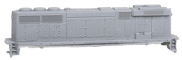 Undecorated Body Shells -- EMD GP60B
