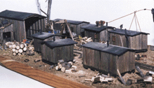 Boyd Logging Camp -- Scale 50 x 84' 15.2 x 25.6m