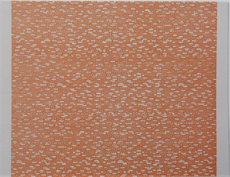 Building Material - Brick Paper Sheets pkg(3) -- New Brick