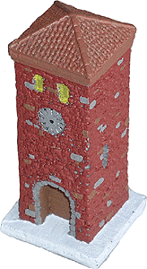 Town Clock (Unpainted Resin Castings)
