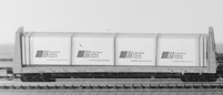 Bulkhead Flatcar Load -- Gold Bond Products
