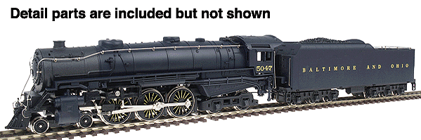 Steam 4-6-4 Hudson Powered -- Baltimore & Ohio
