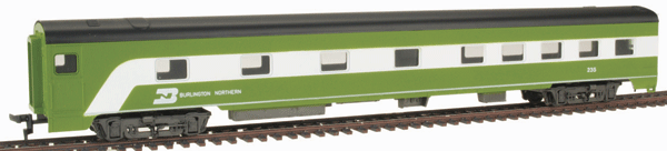 85' Streamlined Sleeper -- Burlington Northern
