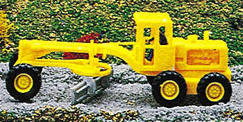Construction Equipment -- Road Grader (yellow)