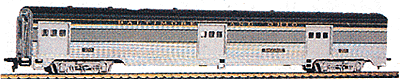 Pullman Standard Corrugated Side Streamline Baggage -- Baltimore & Ohio