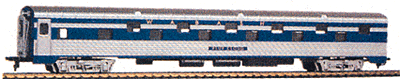 Pullman Standard Corrugated Side Streamline Sleeper -- Wabash