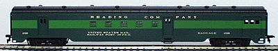 Pullman Standard Smoothside Streamlined Railway Post Office (RPO) -- Reading