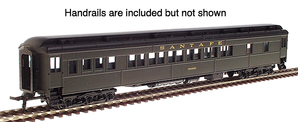 Heavyweight 12-1 Sleeper -- Atchison, Topeka & Santa Fe (Pullman Green)