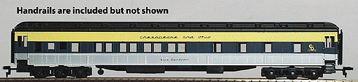 Heavyweight 8-1-2 Sleeper -- Chesapeake & Ohio