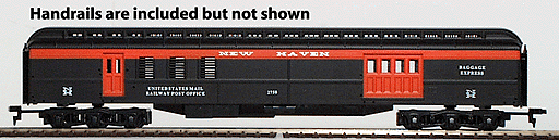 Heavyweight Railway Post Office (RPO) -- New Haven