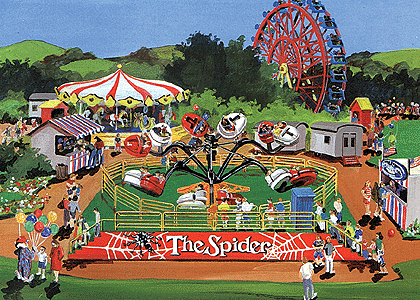 Carnival Ride - Spider