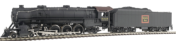Steam 4-8-2 Mountain Powered -- CB&Q