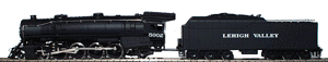 Steam 4-8-2 Mountain Powered -- Lehigh Valley