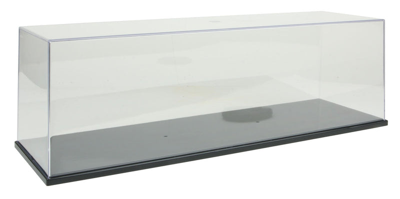 Train Display Case -- Black Base 19-3/4 x 5-7/8 x 5-3/4" 50.1 x 14.9 x 14.6cm