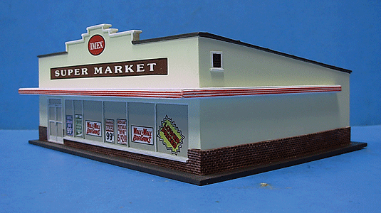 Perma-Scene(TM) - Assembled -- Supermarket