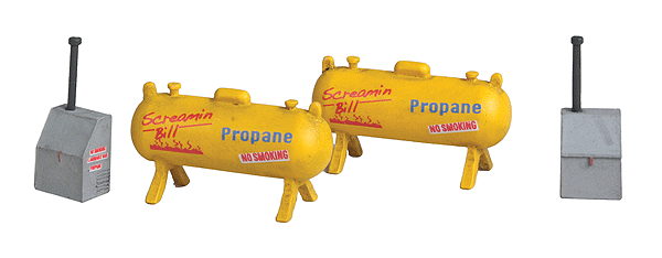 Small Propane Tank - Perma-Scene(TM) -- Assembled
