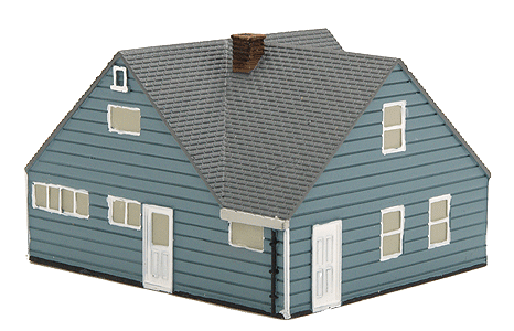 Levittown Model A - Perma-Scene(TM) -- Assembled