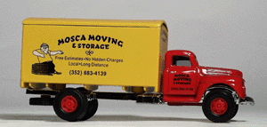 American Trucks - Ford - Assembled -- Box Van Mosca Moving