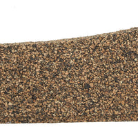 Precut Cork Roadbed Section 2-Pack -- Left Hand Turnout - Small & Medium Radius