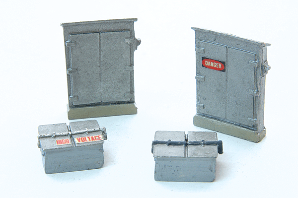 Ground Box (Battery Well) Detail Set -- Unpainted