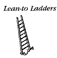 Custom Ladders -- 10' Lean-To Ladders (unfinished)
