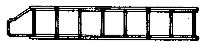 Freight Car Ladders pkg(16)