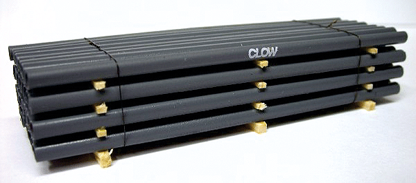 Freight Car Load -- Short Clow Pipe Load
