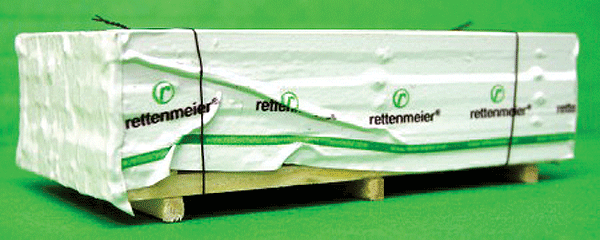 Freight Car Load -- Plastic-Wrapped Lumber Rettenmeier