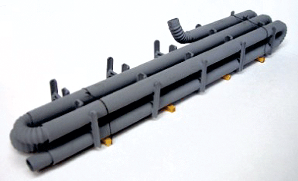 Freight Car Load -- Long Coolant Pipe Assembly