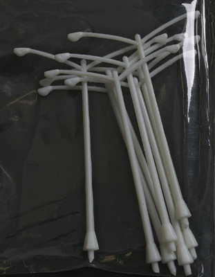 Light Pole - Nonoperating -- Style #3 (white) pkg(6)