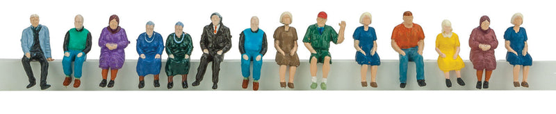 Seated People -- Painted pkg(50)