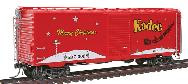 Pullman-Standard 40' Boxcar -- Christmas 2008