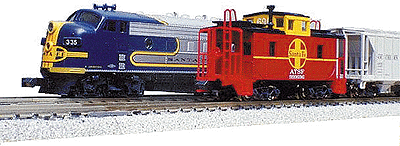 Diesel F7 Train Set with Unitrack -- Santa Fe