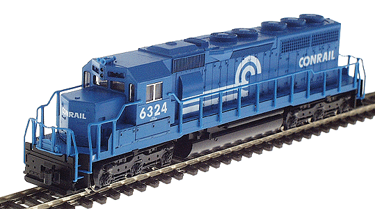 Diesel EMD SD40 Powered -- Conrail #6324 (blue)