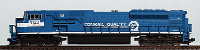 Diesel EMD SD80MAC Powered -- Conrail #4123