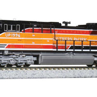 EMD SD70ACe - Standard DC -- Union Pacific #1996 (Southern Pacific Heritage Scheme, black, orange, red)