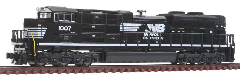EMD SD70ACe w/Norfolk Southern Details - Standard DC -- Norfolk Southern #1007 (black, Horse Head Logo)