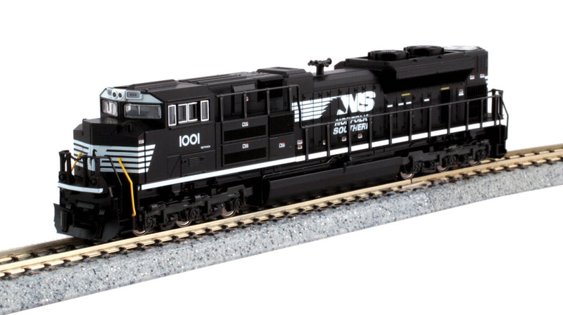 EMD SD70ACe with Cab Headlight - LokSound and DCC -- Norfolk Southern 1001 (black, Horse Head Logo)