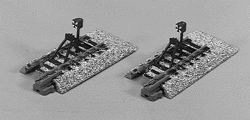 64mm str. track w/bumper