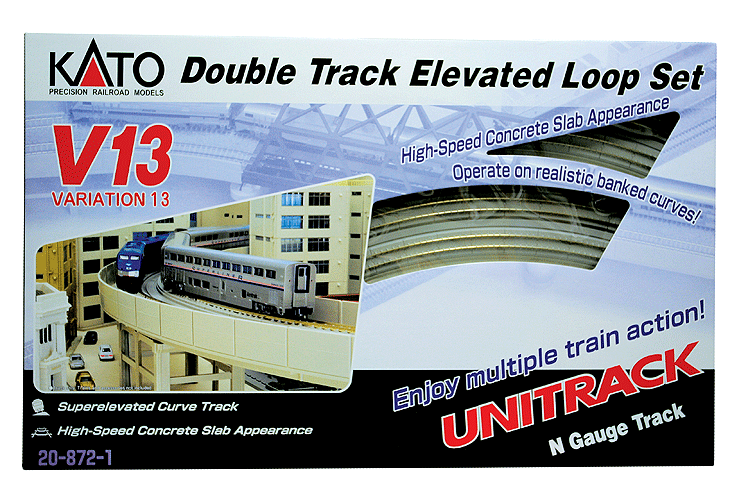 Unitrack V13 Set -- Double-Track Elevated Loop Track Set
