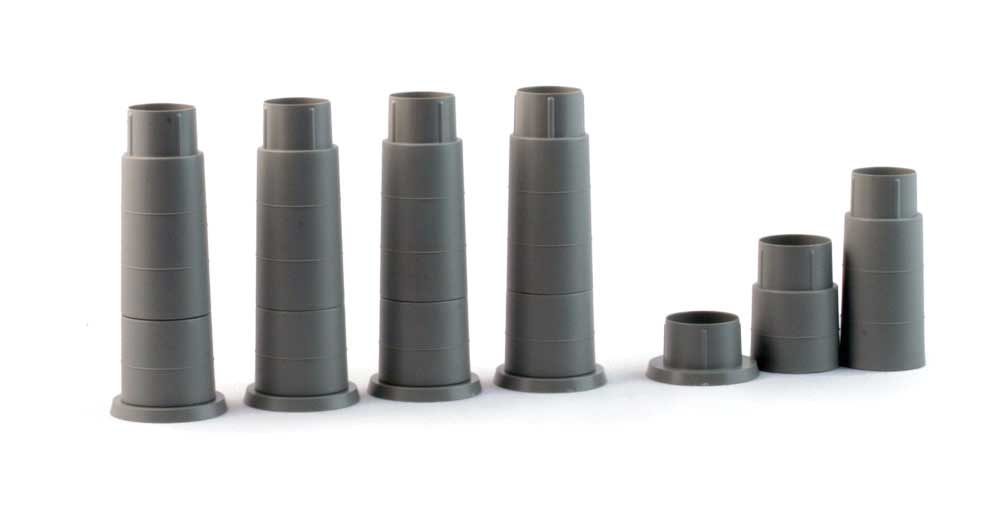 Adjustable Trapezoid Bridge Pier Riser -- Kit pkg(5)