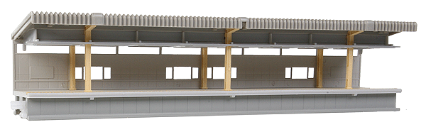 Unitrack One-Sided Suburban Platform - Kit (Plastic) -- Set A