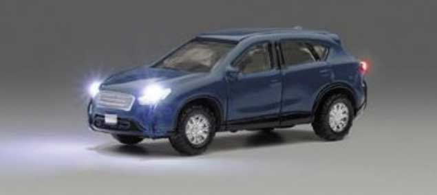 SUV with Just Plug(TM) Lighting - Assembled -- Dark Blue