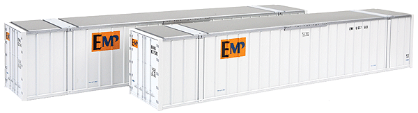 53' Container w/Magnet 2-Pack -- EMP Set #3 (white, yellow)