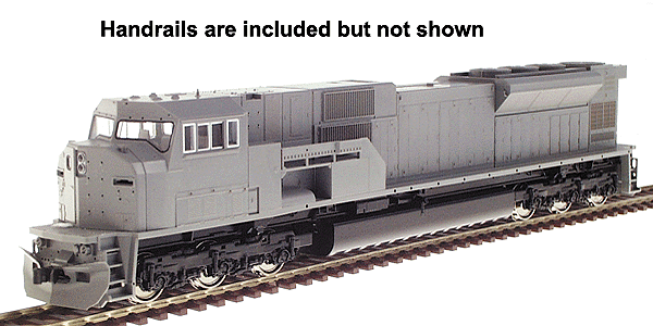 EMD SD90/43MAC - Standard DC -- Undecorated
