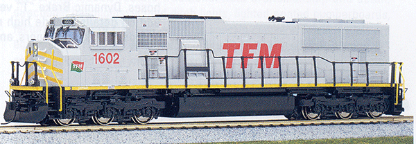 EMD SD70MAC w/Nose Headlight - Standard DC -- Grupo Transportacion Ferroviaria Mexicana - TFM