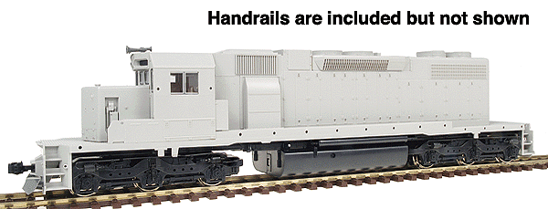 EMD SD38-2 - Standard DC -- Undecorated
