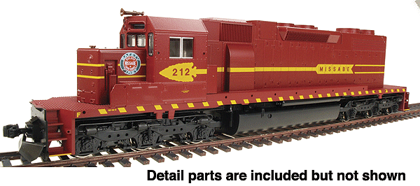 EMD SD38-2 - Standard DC -- Duluth, Missabe & Iron Range