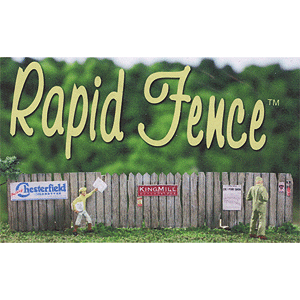 Laser Cut Model Kits - Rapid Fence(TM) -- 10" Board